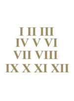 Acrylic Roman Letters